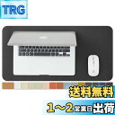 ナチュラルコルク &PU両面デスクマット、大型マウスパッド、デスクプロテクター、防水キーボードマット、オフィス/家庭/ゲーム/装飾に最適(ブラック、60cmx30cm)