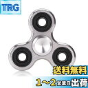 SHULLIN スピナー アルミニウム合金 ハンドスピナー ステンレススチール ベアリング ストレス解消 暇つぶし ストレス解消 暇つぶし 子供のおもちゃ(銀)