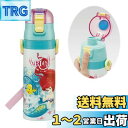 スケーター(Skater) 子供用 ステンレス 水筒 直飲み 470ml ディズニー アリエル 24 子供に優しい軽量タイプ 保冷専用 waterbottle スポーツボトル かわいい キッズ 子供 こども 水瓶 SDC4-A