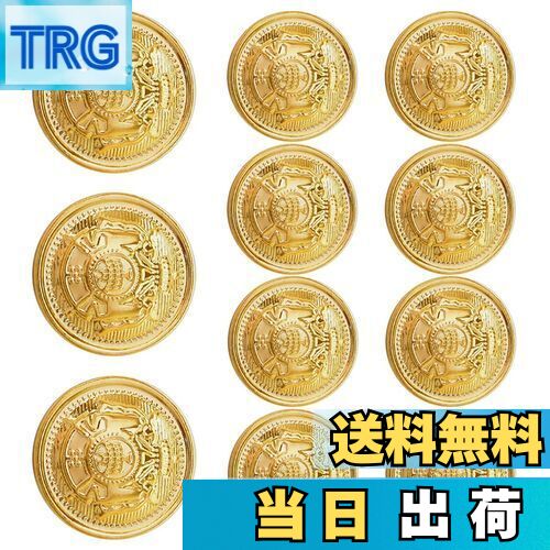 【送料無料】KDSSYFT アンティークメタルボタン ブレザー スーツ 袖口 スカジュアル 軽量 ボタンセット 修理交換 ゴールド ブレザー用 洋服用 コート用...