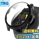 【送料無料】YealRed For Garmin Forerunner 265 専用 ケース 軽量 PC+強化ガラス ガーミン Forerunner265用 保護カバー 9H硬度 取り付け簡単 一体型 全面保護 キズ防止 耐衝撃 HD高透過率 指紋防止 反射低減 For garmin forerunner 265用 保護ケース(ブラック)