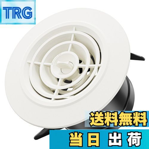 【送料無料】Okryain 換気口 ダクト用換気口 通気口 丸型 吸気口 開閉幅自由調整 防虫網付  ...