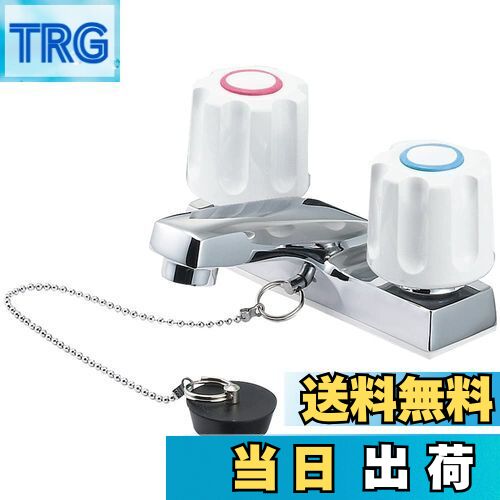 【送料無料】SANEI(サンエイ) ツーバルブ洗面混合栓 一般地・寒冷地 共用形 ゴム栓付き 取付ピッチ102mm K51-W