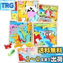 OTONOPI 木製パズル 型はめパズル 形合わせ 木製おもちゃ 6種類 知育玩具 子供用 脳トレ モンテッソーリ教育法 バランスゲーム 動物 恐竜 乗り物 数字 クリスマス プレゼント 6板セット 6歳以上…