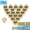 【送料無料】ミストノズル 噴出ノズル 0.3 mm 真鍮製 噴霧スプレー スプリンクラー 農業灌漑 ガーデンニング 水やり 散水用具 20個セット