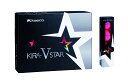 キャスコ(Kasco) ゴルフボール KIRA STAR V キラスターV ユニセックス キラスターVN ピンク 最適ヘッドスピード: 25~45 2ピースボール: 1コア+1カバー