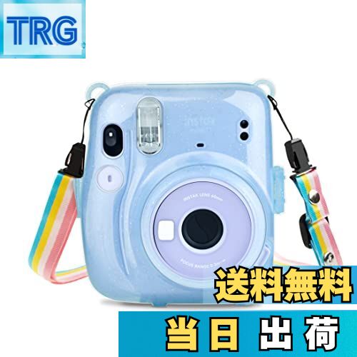 【送料無料】kinokoo ケース, mini 11ケース mini11カメラケース ハードケース PCカバー ショルダーストラップ付き シャイニー透明
