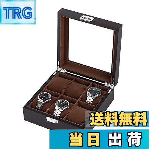 【送料無料】Baskiss 木製時計ケース 腕時計収納ボックス コレクションケース ウォッチボックス 高級 ..