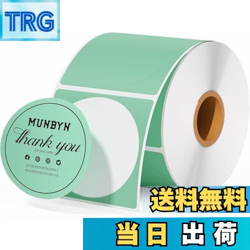 ̵MUNBYN 50mm ߷ ޥ٥ ꡼ եȰ̾ 50mm50mm 750٥/1 DIYǥ ¿...