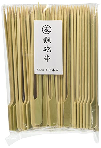 【送料無料】竹製鉄砲串(並) 100本入