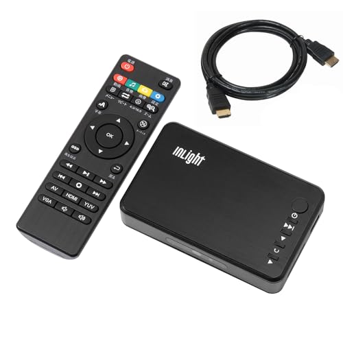 【送料無料】InLightメディアプレーヤー 最大解像度 3840*2160p 30fps SDカード・USBメモリ対応 動画・..