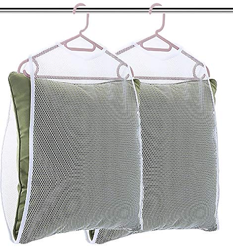 【送料無料】VIEAURA 枕干しネット 2個セット まくら ぬいぐるみ クッション 枕 干し 洗濯 乾燥 物干し..