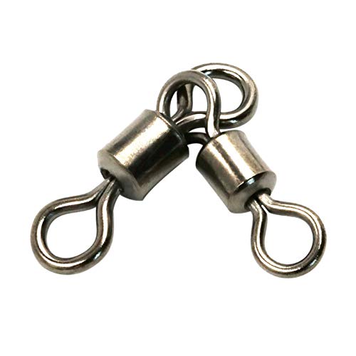 【送料無料】50個/袋 親子サルカン 徳用 三又サルカン スナップサルカンルアー スナップ 高強度・耐食..