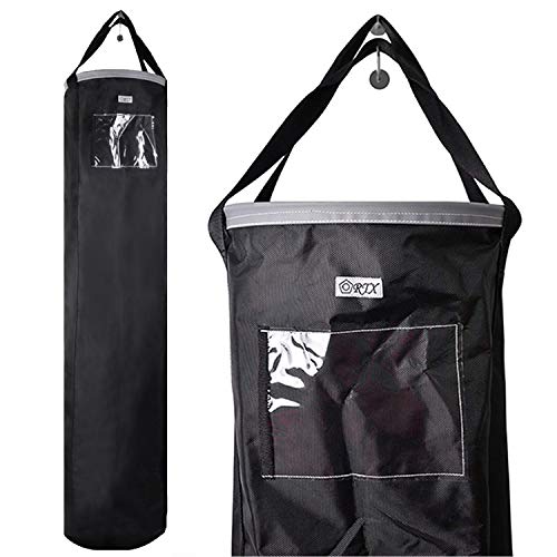 【送料無料】YOTENKA 荷揚げバケツ リフトバッグ 巾着付き 底面厚鉄板入り 最大荷重100KG Φ35cm*H140cm