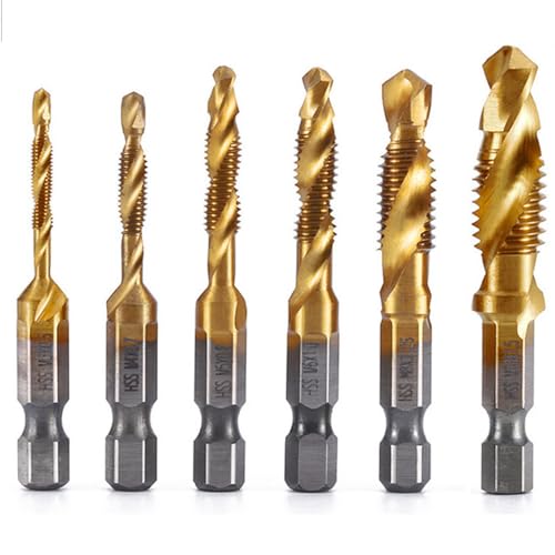 【送料無料】MYLCHBDJ タップセット ドリルセット タップドリル ねじ切り タップドリルセット 六角軸 ..