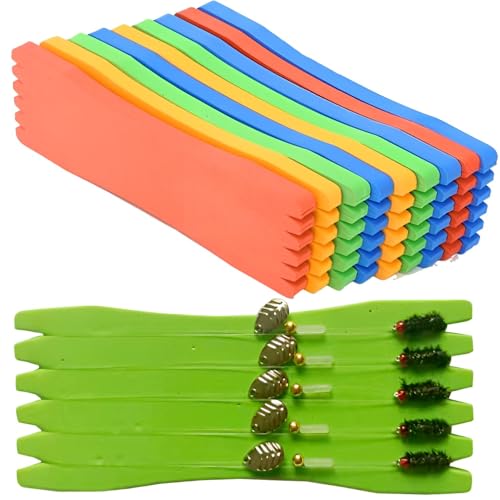 【送料無料】fogman 仕掛け巻き 釣り糸巻き 釣り スポンジ ライン巻き しかけ 収納 12個セット