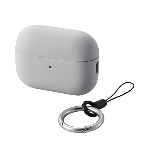 【送料無料】エレコム AirPods Pro 第2世代 Pro2 ケース &Me シリコン カラビナ付き 可愛い ワイヤレス充電対応 AVA-AP4SC