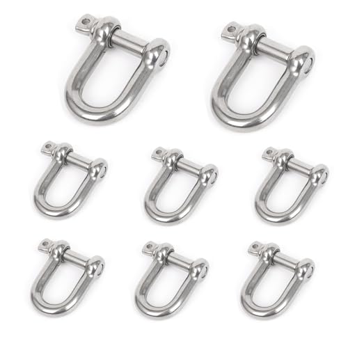 【送料無料】HOTQ クルネジフックバックル ステンレスバックル 吊り・牽引・連結金具 ねじシャックルス..