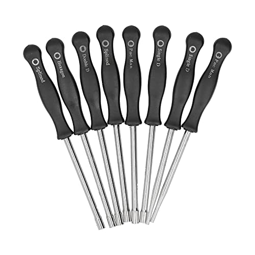 【送料無料】エンジンドライバー、互換性の高いキャブレター調整ツール 8 個/セット 庭用 中庭用 プー..