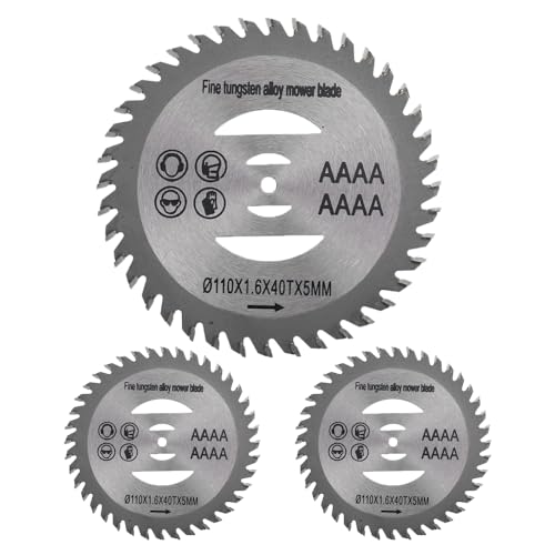 【送料無料】PLEAVIT 草刈り機 チップソー 草刈り機の刃 替え刃 スチール 110mm 刃数40p 交換