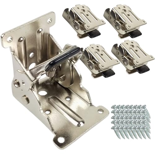 【送料無料】MSMint 折れ脚 折りたたみ脚 折脚金具 4個 テーブル チェアー 椅子 イス 机  ...