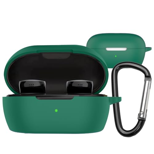 【送料無料】UIUIKA Bose QuietComfort Earbuds ケース Bose QuietComfort Earbuds 保護カバー 柔らかい シリコン製 Bose QuietComfort Earbuds ケース 落下防止 キズ防止 耐衝撃 防塵 軽量 装着充電可能 カラビナ付き 紛失防止