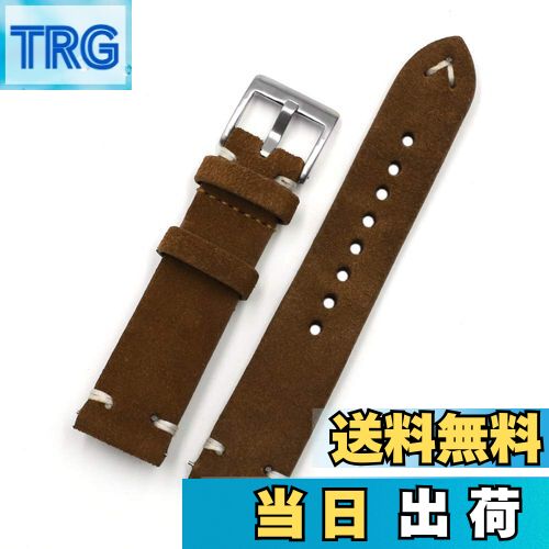 【送料無料】[Onthelevel] スエードヴィンテージレザーウォッチバンドクイックリリースストラップ18mm ..