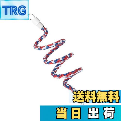 【送料無料】YFFSFDC インコ おもちゃ 止まり木 鳥用 ロープパーチ 布製止まり木バードアスレチックインコスパイラルパーチ インコ大中小型インコ ロープ 鈴付き 遊びおもちゃ