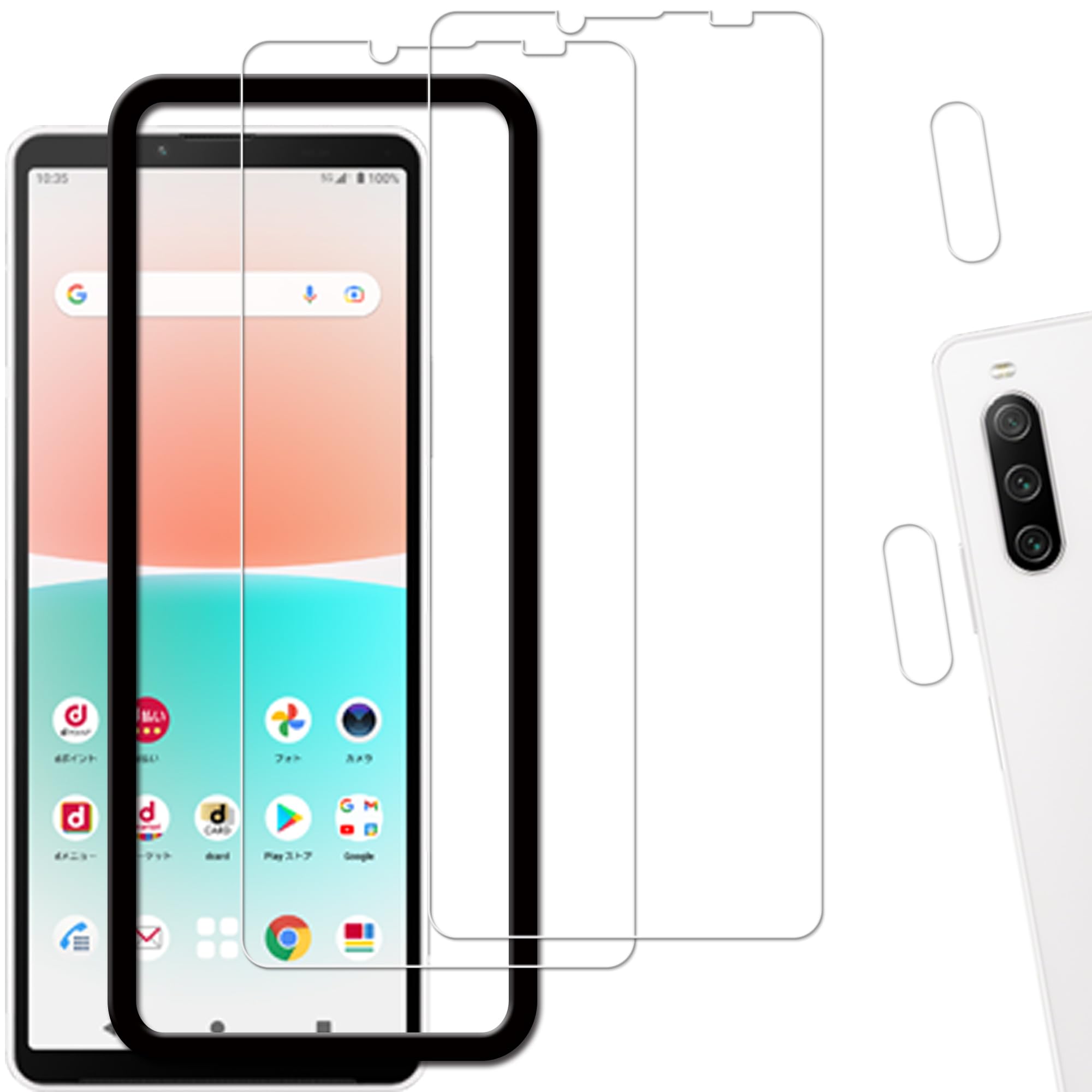 ̵HKKAIS xperia 10 IV 饹ե2+2祻å+դ˻Һ Xperia10 IV SO-52C SOG0...