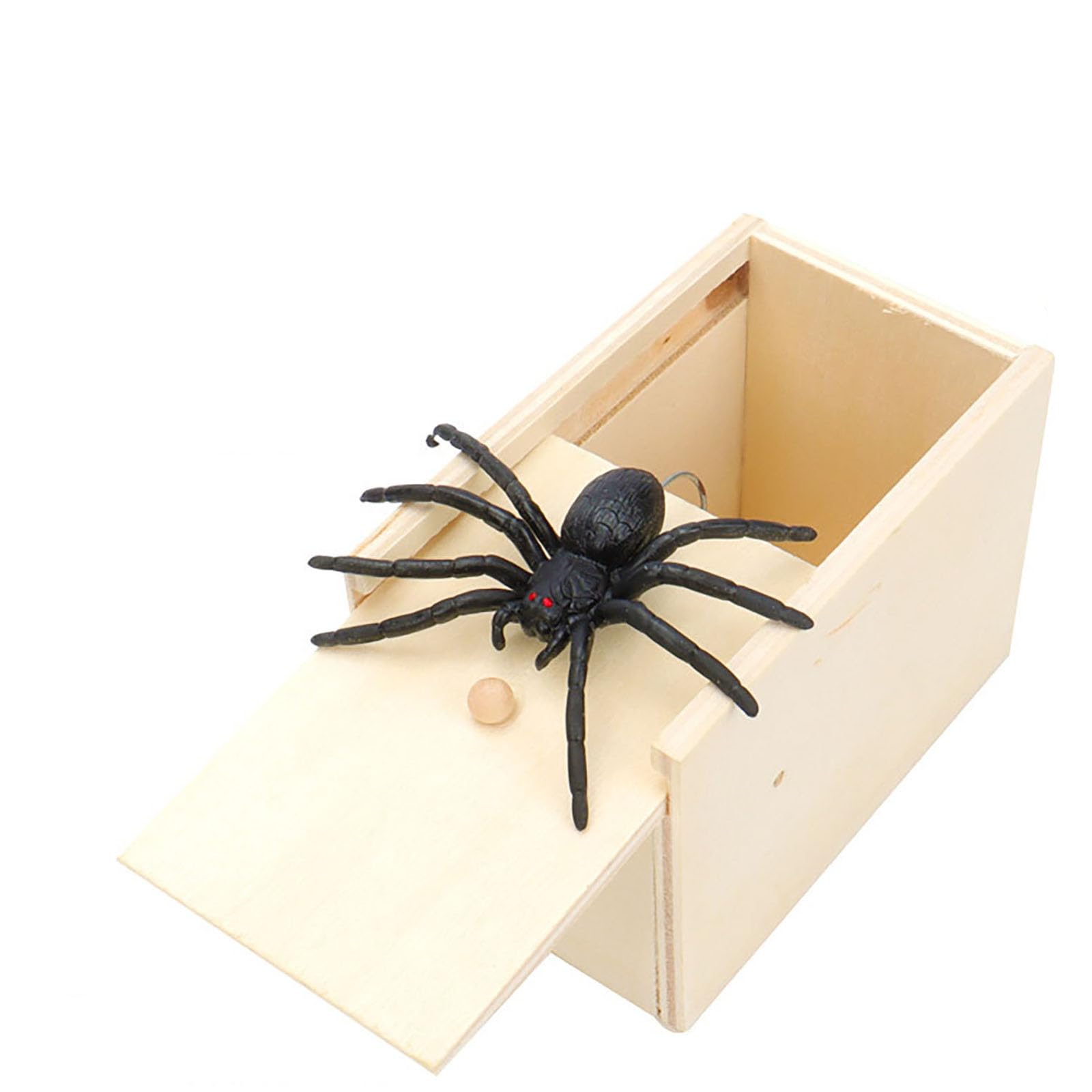 【送料無料】LUYING 蜘蛛 恐怖ボックス ハロウィーンおもちゃ ドッキリ びっくり箱 いたずらボ ...