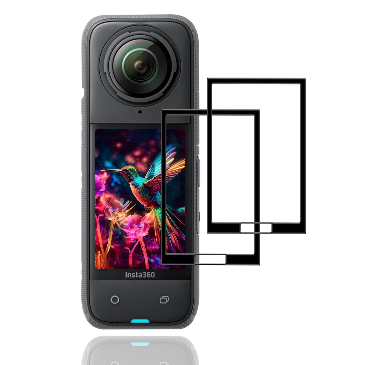 【送料無料】【2枚セット】 用 Insta360 X5/Insta360 X4 ガラスフィルム 2枚 ...