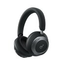【送料無料】Anker Soundcore Space One Pro (Bluetooth 5.3 ワイヤレス ヘッドホン)【最大60時間音楽再生 / ウルトラノイズキャンセリング 3.5 / LDAC/ハイレゾ対応 (ワイヤレス/有線) / マルチポイント対応/外音取り込み/マイク内蔵】 ミッドナイトブラック