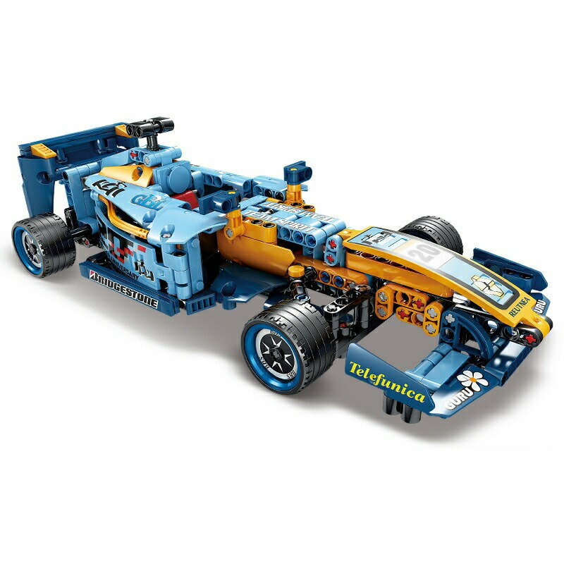 Rakuten - ブロック プルバックカーブルバック車 F1車 スポーツ車B ブロック互換品 プレゼント 入学プレゼント 入学お祝い クリスマスプレゼント 知育玩具 おもちゃブロック 送料無料