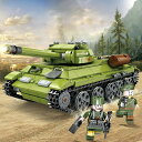 ブロック ミリタリーT34戦車 ソ連の中戦車 戦車 ミニフィグとライト付き 互換品 ブロック互換品 プレゼント 入学プレゼント 入学お祝い クリスマスプレゼント 知育玩具 おもちゃブロック メール便送料無料