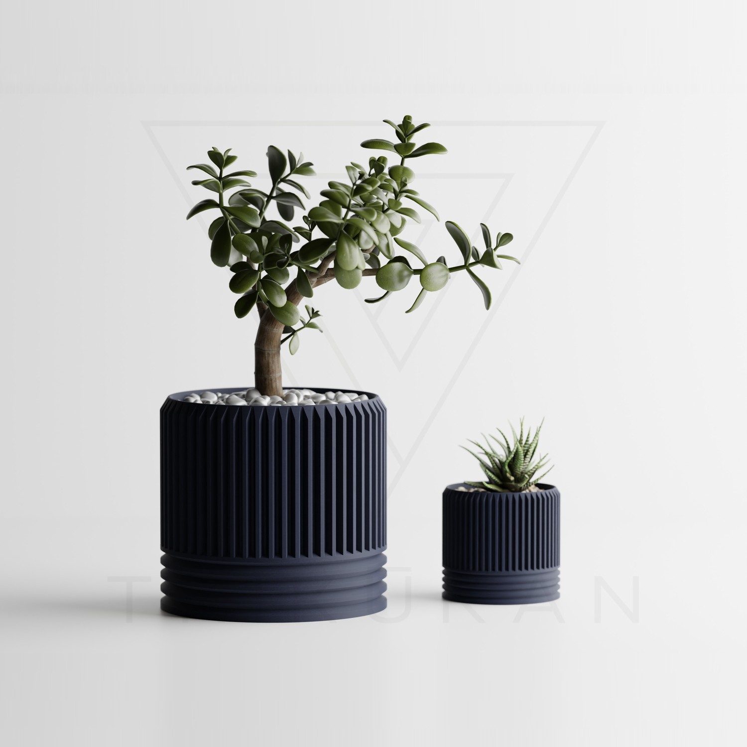 縦環鉢 植木鉢 鉢 プランター 鉢カバー S・M・L 全16色 フラワーポット おしゃれ 北欧 モダン 観葉植物 多肉植物 サボテン 塊根植物 室内 リビング 玄関 オフィス インテリア 軽量 シンプル 室内園芸 鉢植え 植物ポット 園芸用品 卓上 デスク 窓辺 ガーデニング TRIKUKAN