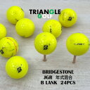 【Bランク】 ロストボール ブリジストンゴルフ JGR 黄 2023年 24球 ゴルフボール 【中古】 【送料無料】「LOSTBALL BRIDGESTONE ...