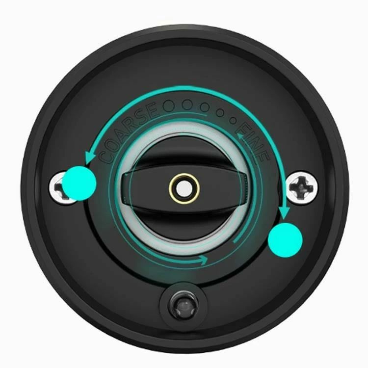 トライアングル777の誕生日 プレゼント ギフト 電動スパイスミル 母の日 USB充電式 新生活 セラミック 父の日 人気 粗さ調整 ポイント消化 ペッパーミル ソルトミル ステンレス TYPE-C おすすめ キャンプ 胡椒ひき LEDライト付｜アングル2