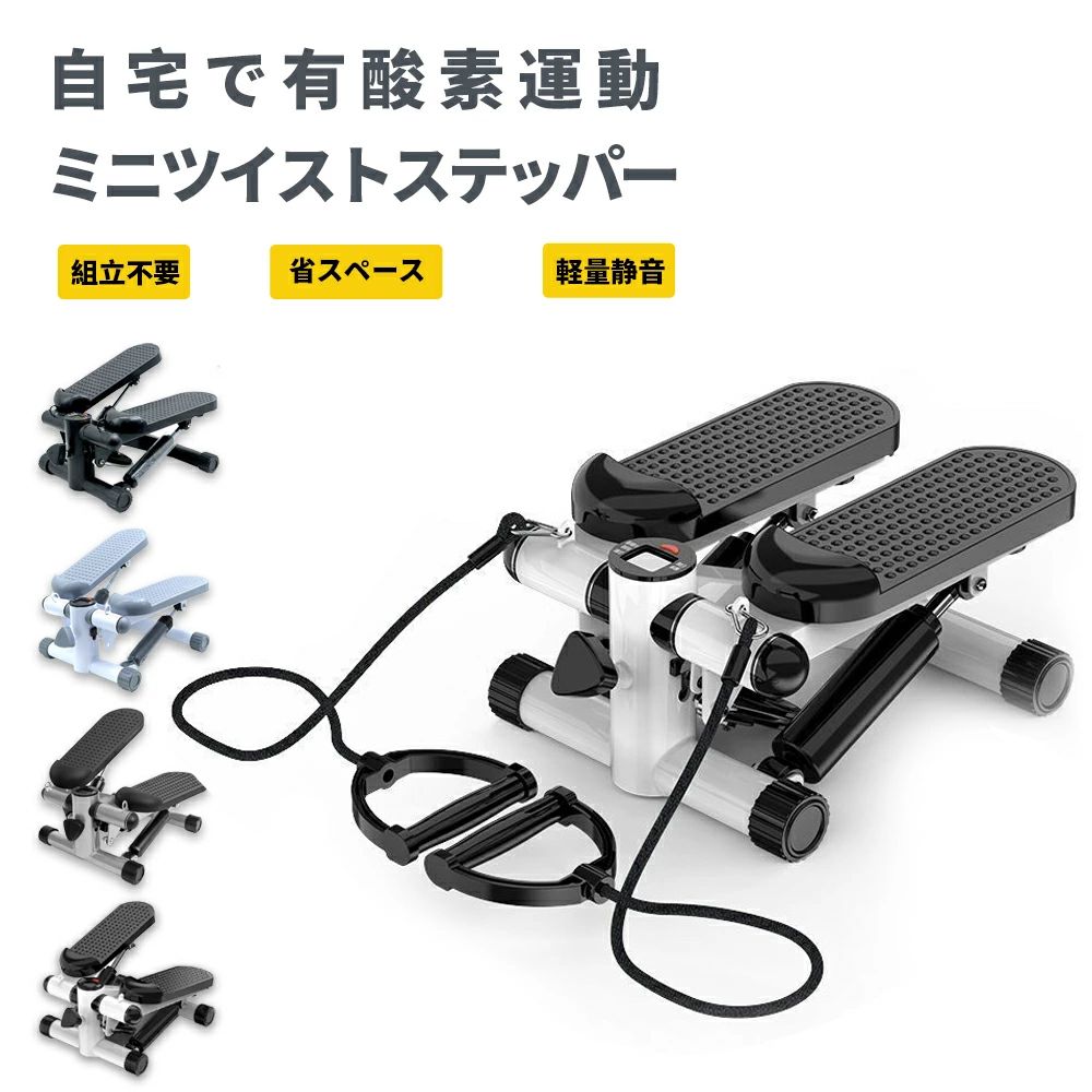 コンパクト フィットネス エクササイズ 消費カロリー ダイエット 健康器具 室内 ス...