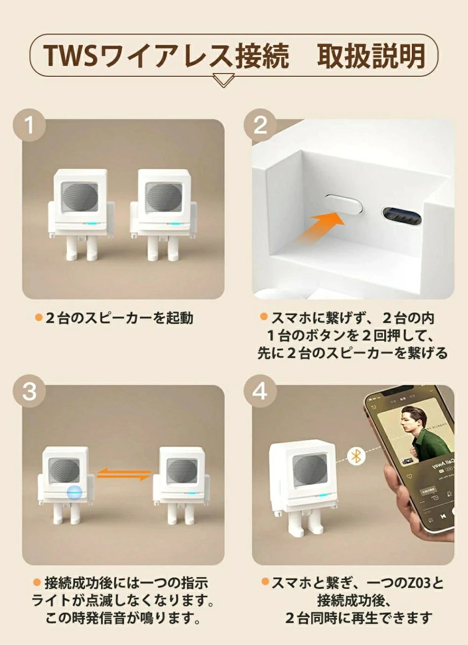 美品登場☆ ロボット型可愛い個性的 Bluetooth スピーカー HIFI 高音質ステレオ 超...