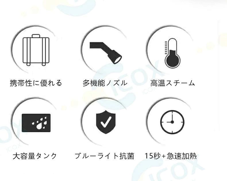トライアングル777の蒸気洗浄機 高圧 300000Paの高圧 120℃高温除菌 99.99%除菌率 消毒 除菌 ダニ駆除 高温掃除機 大容量 スチームクリーナー 1500W 110V デオドラント 洗剤不要 お風呂 キッチン周り 強力洗浄油汚れ 手持ち 年末年始 掃除 多機能ノズル｜アングル2