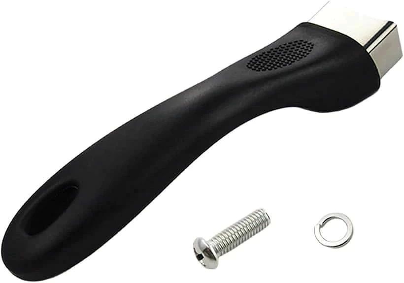 鍋の取っ手 ハンドル 交換 部品 汎用 調理器具 簡単交換 片手 ユニバーサル ネジ付き