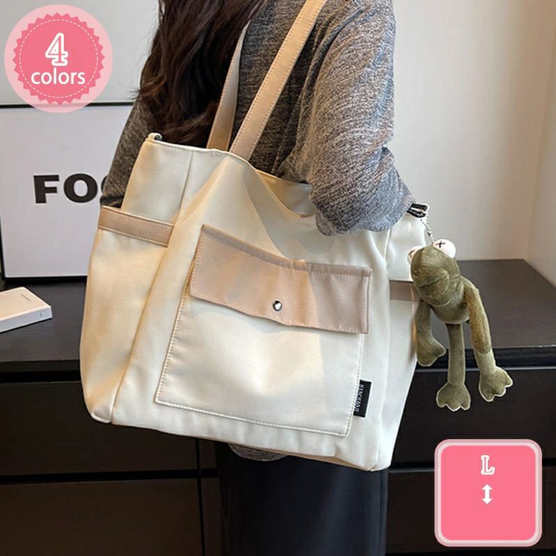 Rakuten - メッセンジ a4 帆布 キャンバストートバッグ トートバック ショルダーバッグ 大容量 レディース トートバッグ