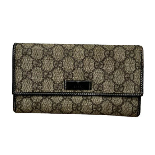 GUCCI グッチ 長財布 GGスプリーム キ�