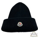 MONCLER モンクレール　BERRETTO TORICOT ニット帽 ビーニー　ウール　カシミヤ　G20913B00048 M1127 ブラック