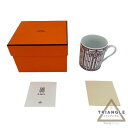 Hermès エルメス マグカップ H-DECO アッシュデコ シリーズ 300ml 白 赤 41135p