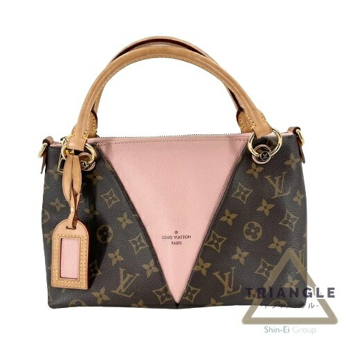 ルイヴィトン バッグ モノグラム（レディース） Loius Vuitton ルイヴィトン M43967 VトートBB ローズプードル モノグラム 2wayバッグ ハンドバッグ ショルダーバッグ ビトン