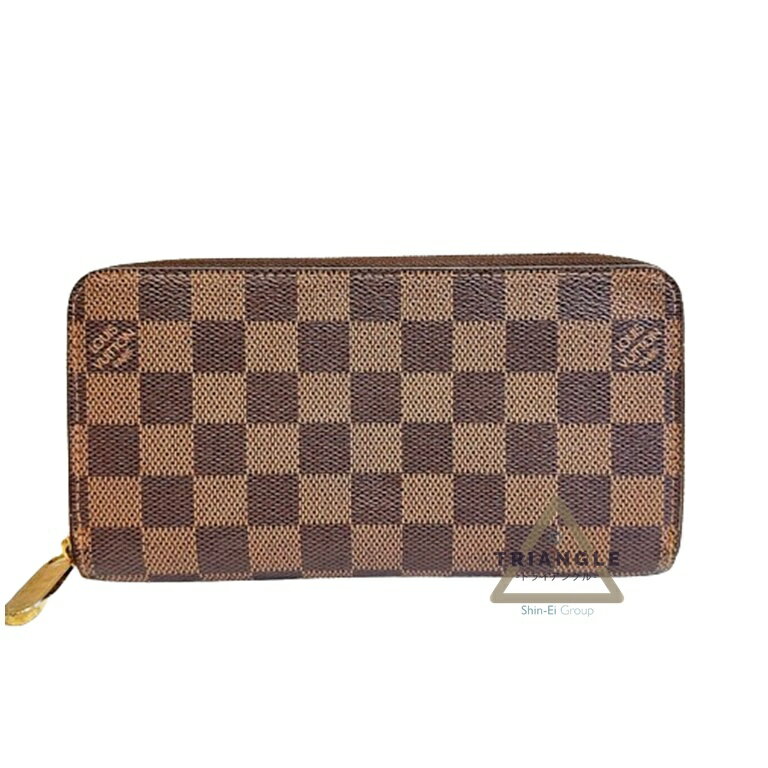 ルイヴィトン ダミエ 財布（レディース） LOUIS VUITTON ルイヴィトン N60015 ダミエ ジッピー・ウォレット 長財布