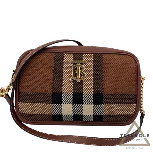 Burberry バーバリー CHECK SMALL LOLACAMERA BAG　チェックスモール カメラバッグ　8049141 A9011