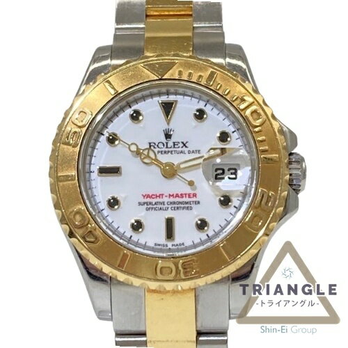 ヨットマスター ROLEX ロレックス 169623 YACHT-MASTER ヨットマスター コンビ ホワイト文字盤 M番 ロレゾール レディース