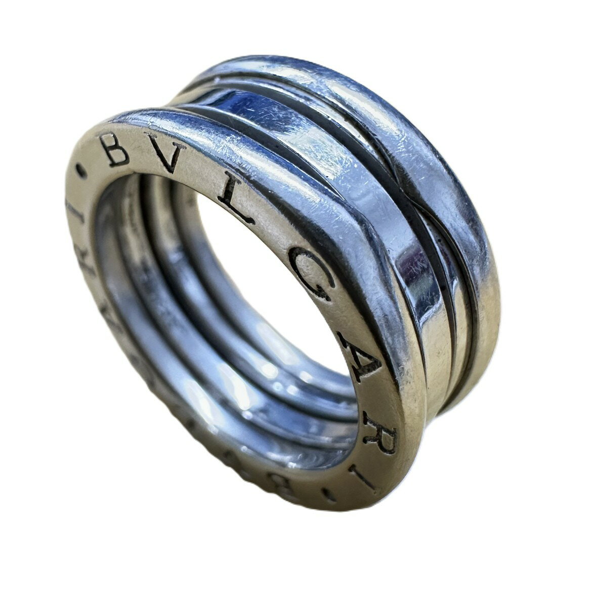 乐天商城 - BVLGARI ブルガリ B.zero1 3バンドリング K18WG 8号/49 8.18g